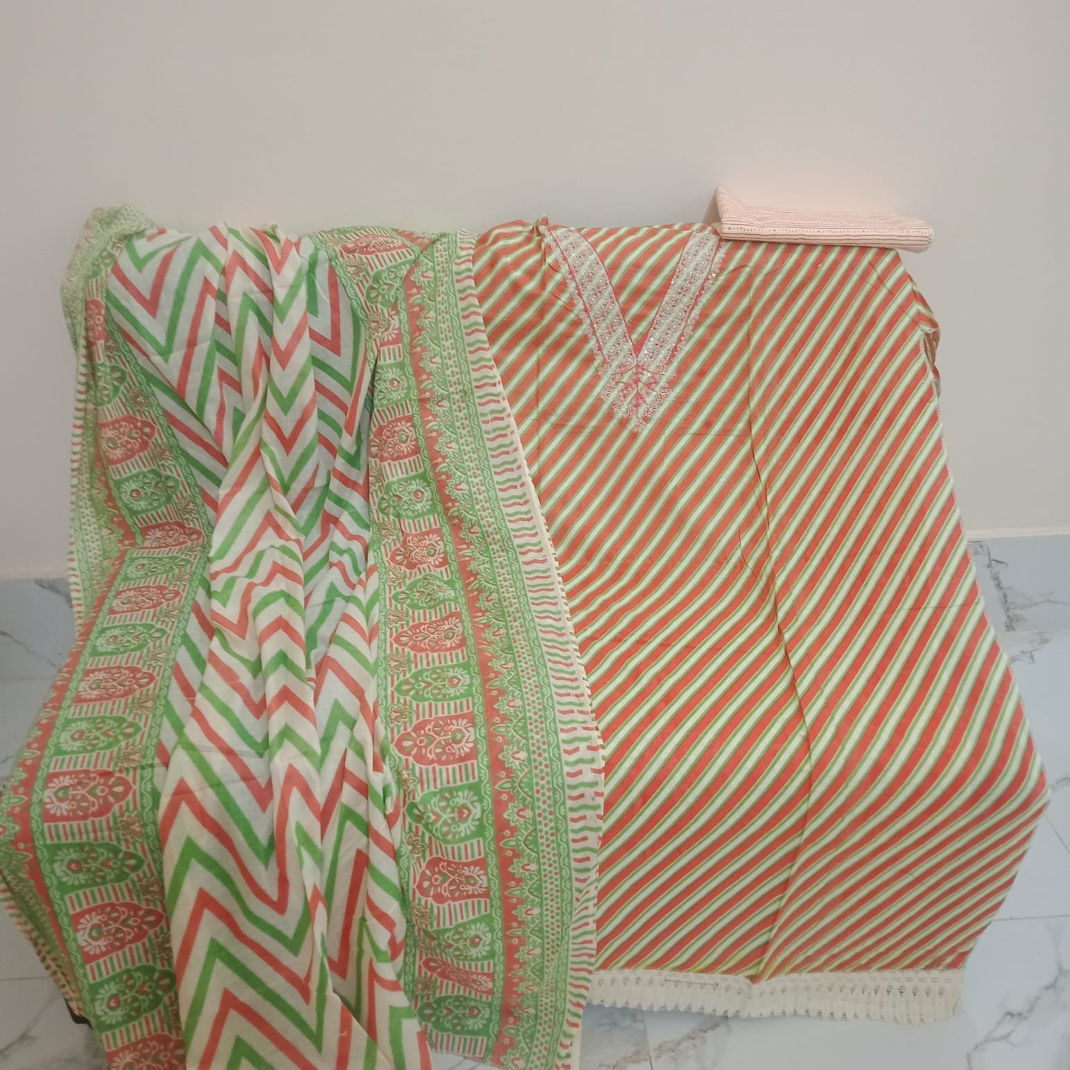 Marshal Cotton Stylish Three-Piece (Unstitched) – LubiWear